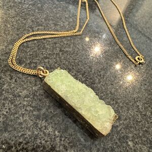 Green Quartz Necklace